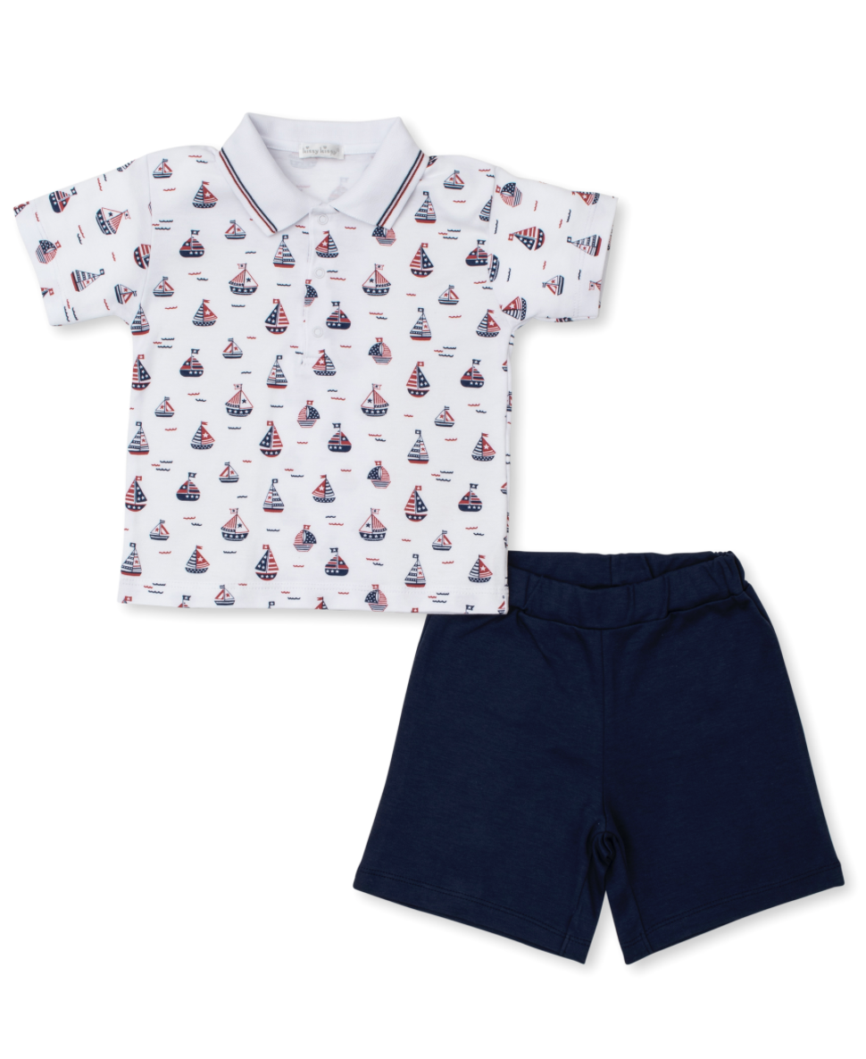 kissy kissy Kissy Kissy Summer Regatta Bermuda Set