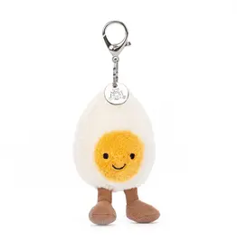 JellyCat JellyCat Amuseable Happy Boiled Egg Bag Charm