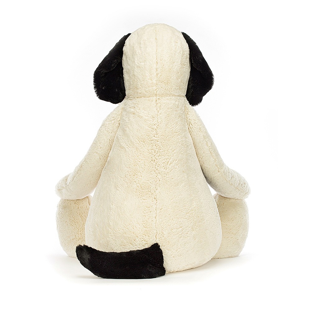 JellyCat JellyCat Bashful Giant Black & Cream Puppy