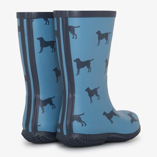 Hatley Hatley Preppy Dogs Packable Rain Boots