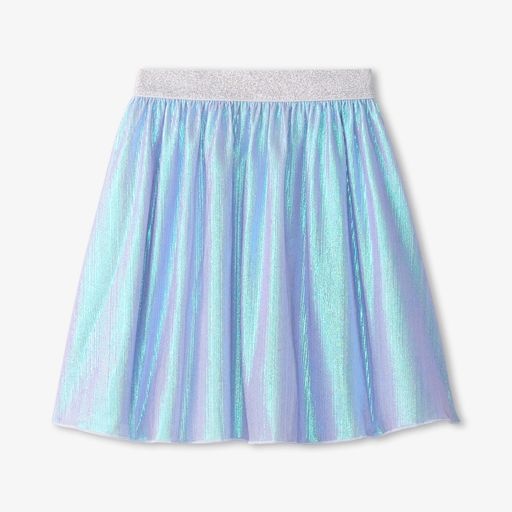 Hatley Hatley Silver Metallic Mid Length Skirt