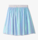 Hatley Hatley Silver Metallic Mid Length Skirt