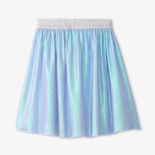 Hatley Hatley Silver Metallic Mid Length Skirt