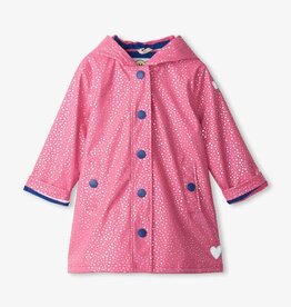 Hatley Hatley Glitter Hearts Splash Jacket