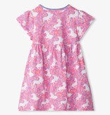 Hatley Hatley Unicorn Garden Pocket Puff Dress