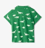 Hatley Hatley Glow In The Dark Dino Jersey Button Down