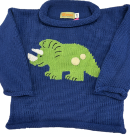 Triceratops Roll Neck Sweater