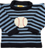 Baseball Roll Neck Sweater