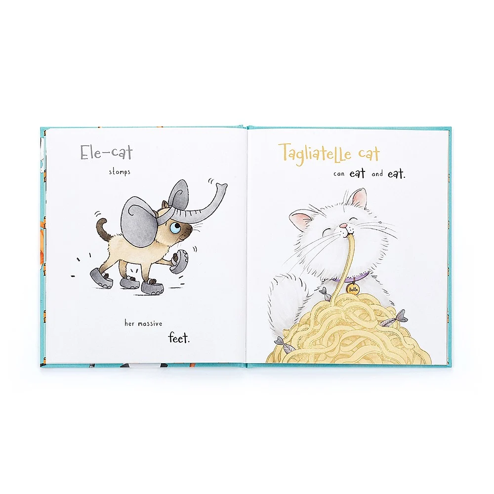 JellyCat JellyCat All Kinds of Cats Book