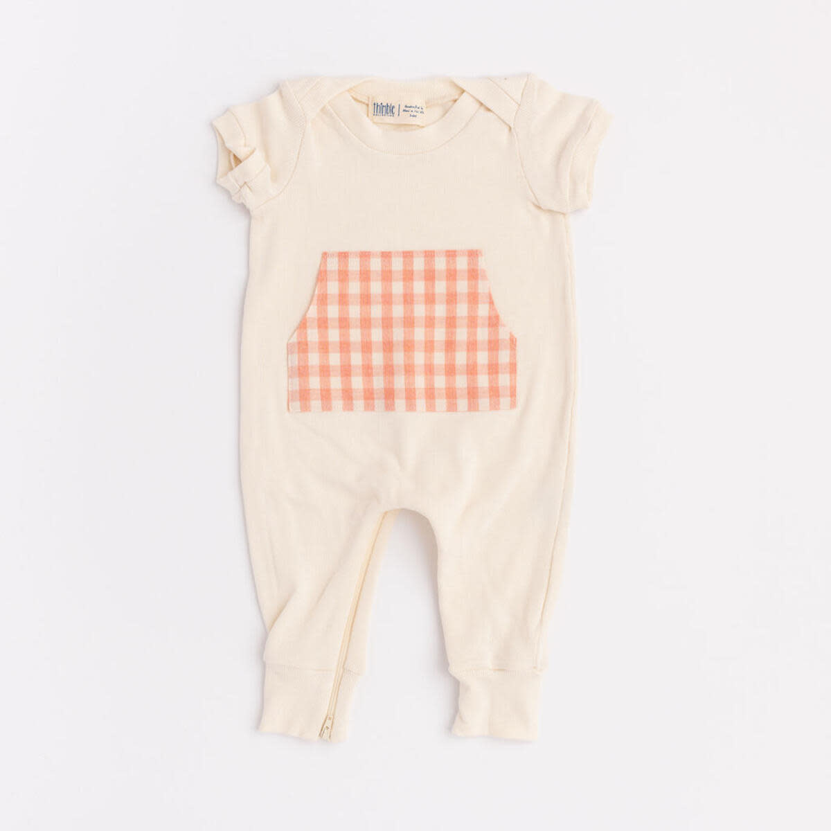 Thimble Thimble Zipper Romper