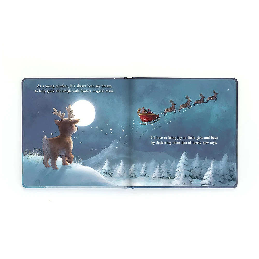 JellyCat JellyCat A Reindeer’s Dream Book