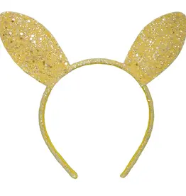 Gold Bunny Ears Headband