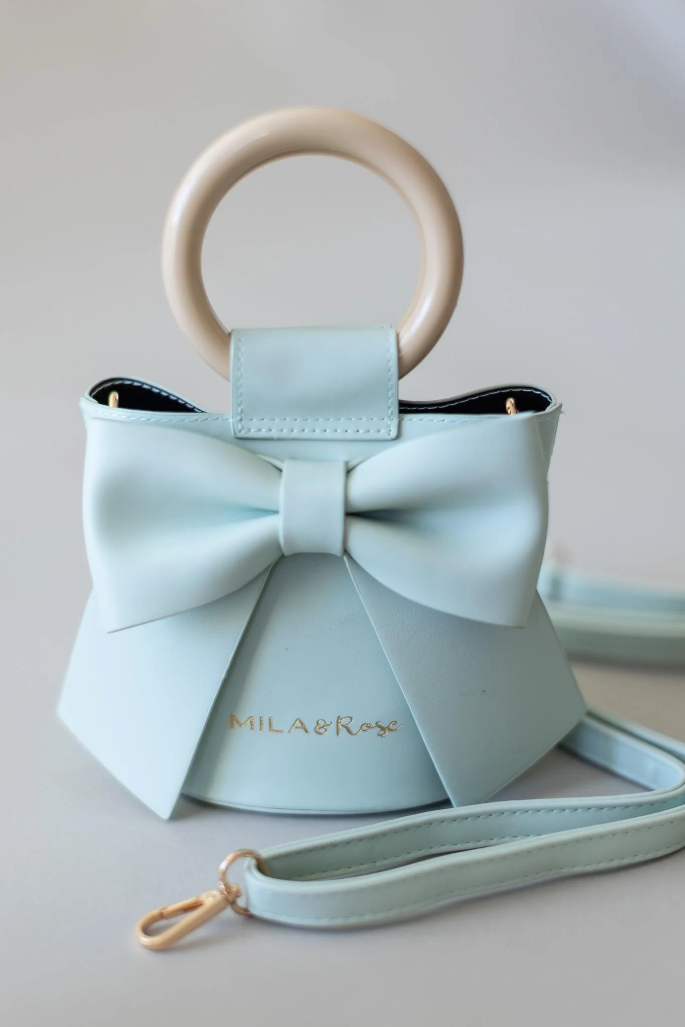 Mila & Rose Mila & Rose Mint Bow Purse