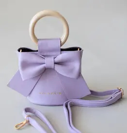 Mila & Rose Mila & Rose Lavender Bow Purse