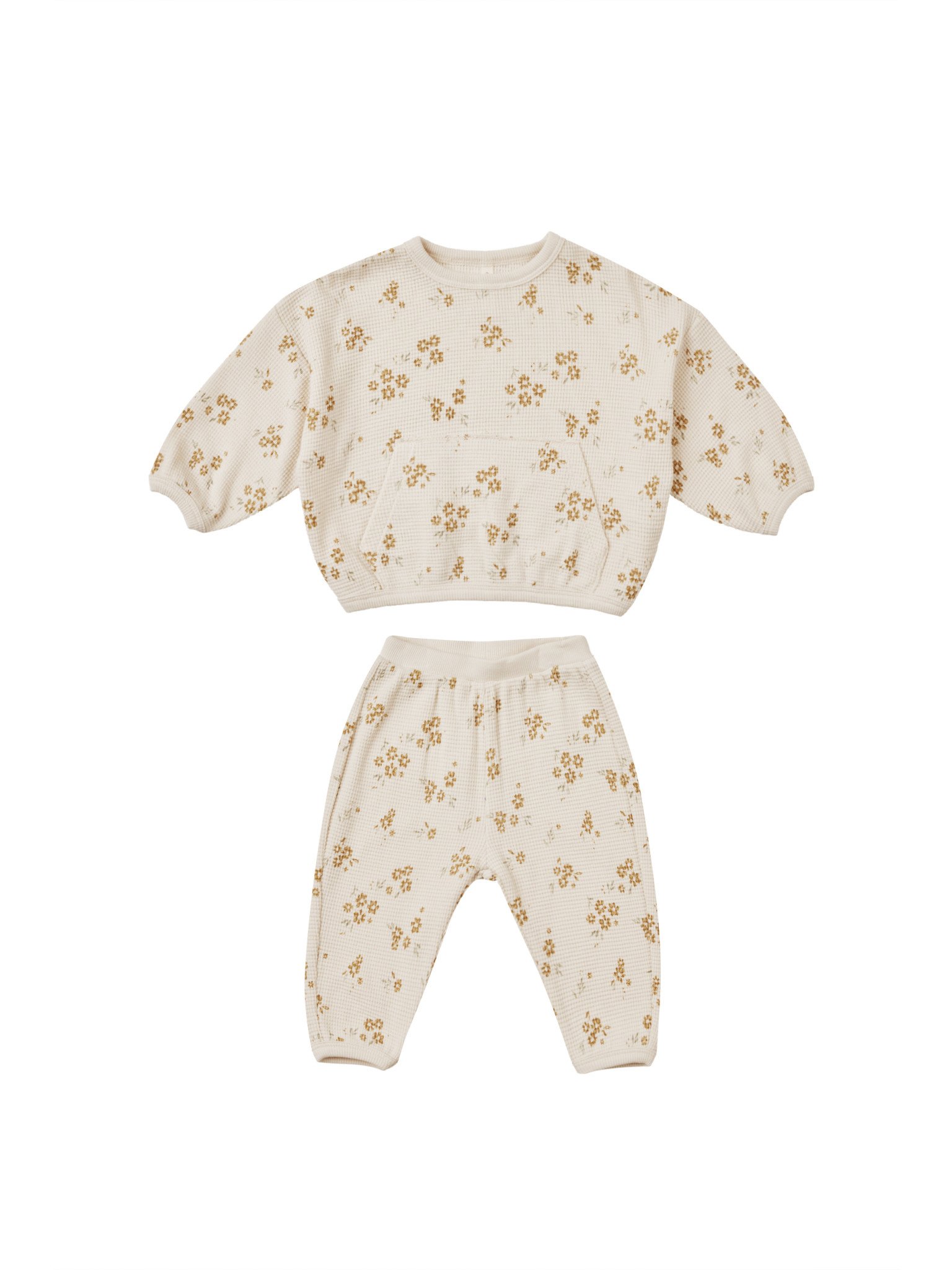 Quincy Mae Quincy Mae Waffle Slouch Set