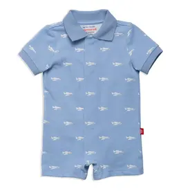 Magnificent Baby Magnetic Me Airplane Romper