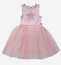 Petite Hailey Petite Hailey Pink Star Tutu Dress