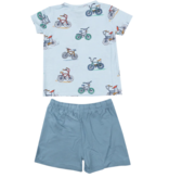 Angel Dear Angel Dear Bikes Crew Neck Tee & Short Set