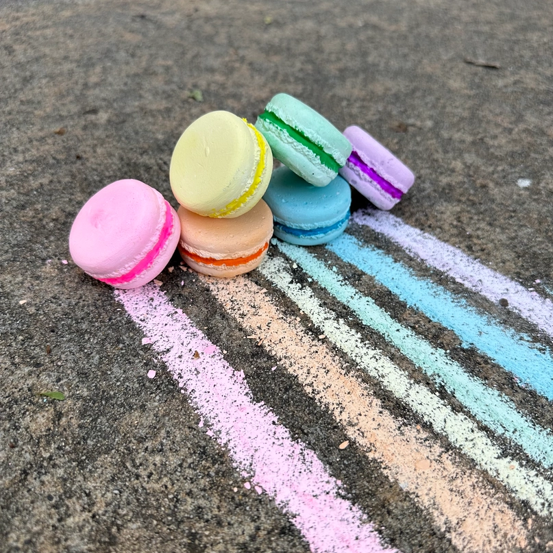 Twee Petite Macaron Sidewalk Chalk