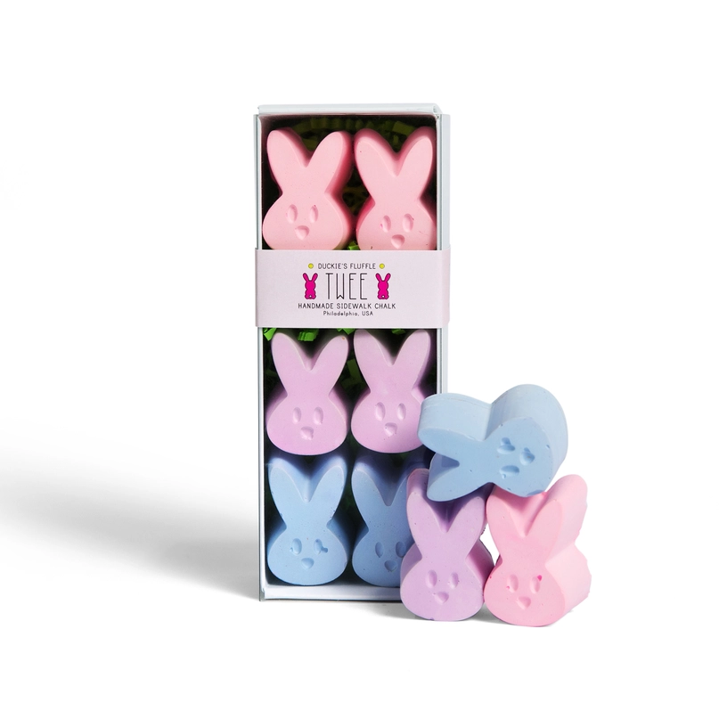 Twee Duckie's Fluffle Pink Sidewalk Chalk