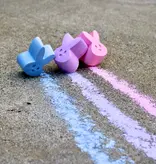 Twee Duckie's Fluffle Pink Sidewalk Chalk