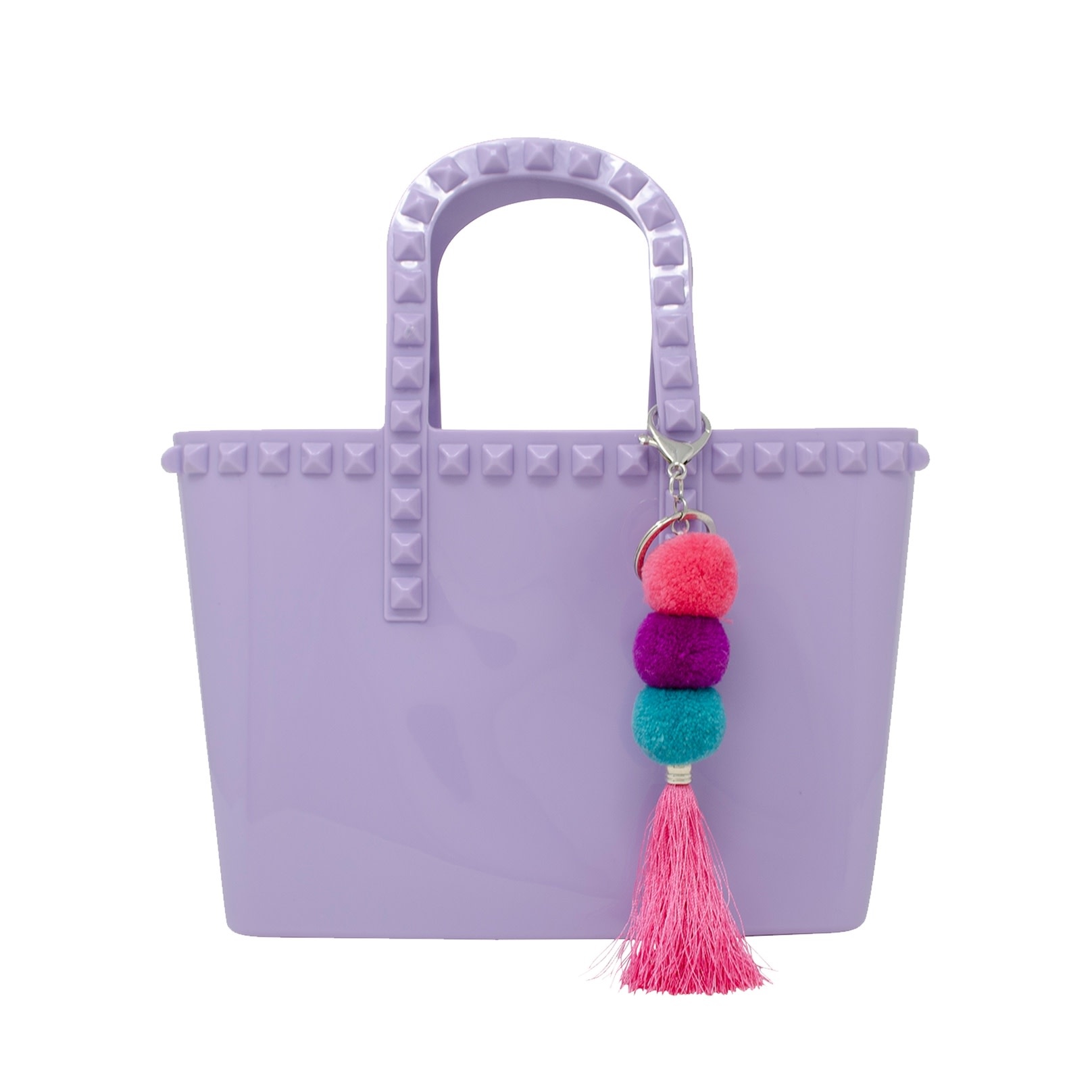 Tiny Jelly Tote Bag Lavender