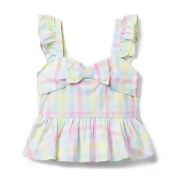 Janie and Jack Gingham Top