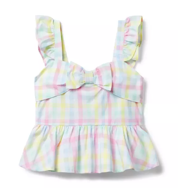 Janie and Jack Gingham Top