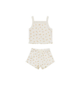 Quincy Mae Quincy Mae Pointelle Tank + Shortie Set