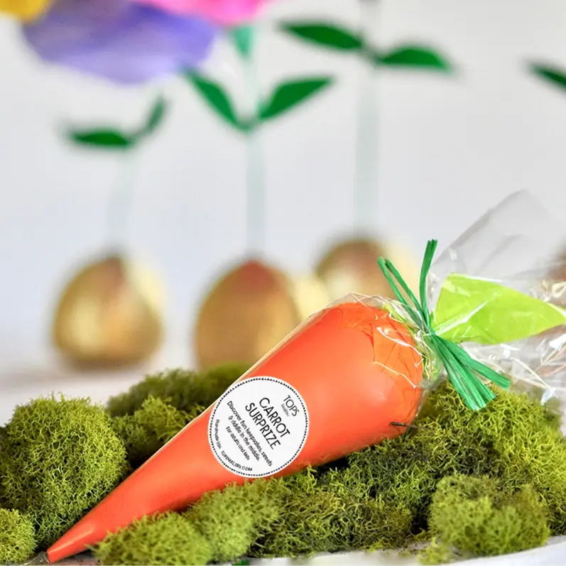 TOPS Malibu Carrot Surprise Cone 8"