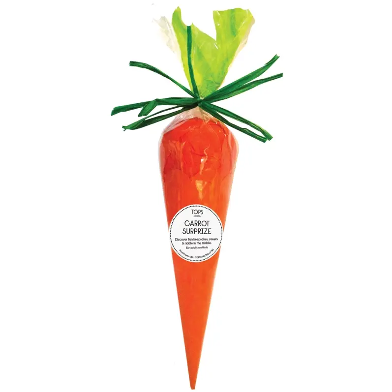 TOPS Malibu Carrot Surprise Cone 8"