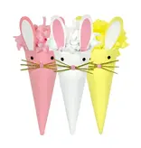 tops malibu TOPS Malibu Mini Surprise Cone Easter Bunny - Assortment of Styles