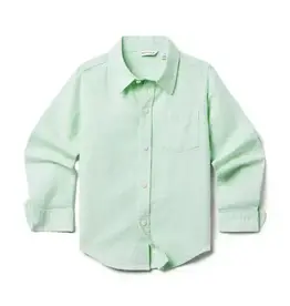 Janie and Jack Linen Button Up