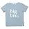 Oh Baby Oh Baby Big Bro Cotton Slub Raw Edge Tee