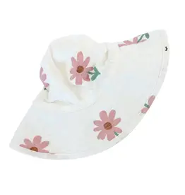 Oh Baby Picking Daisies Print Cotton Sunhat