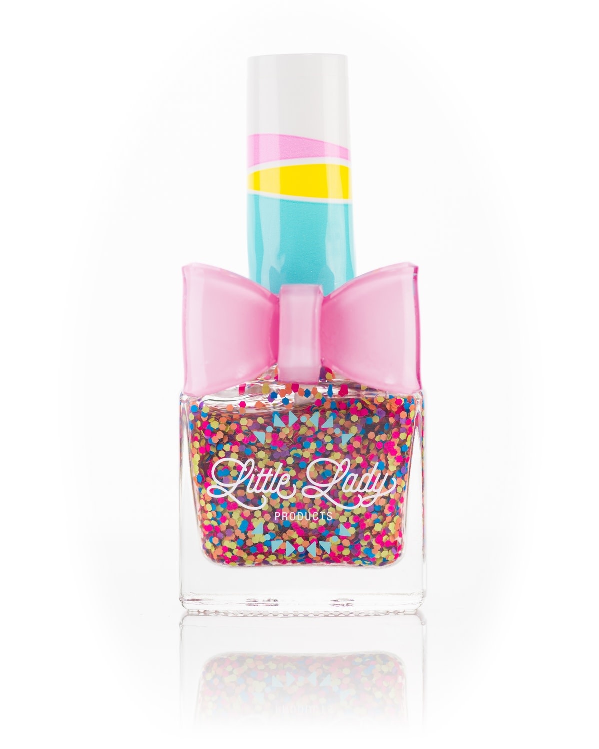 Little Lady Products Rainbow Bubbles Nail Polish