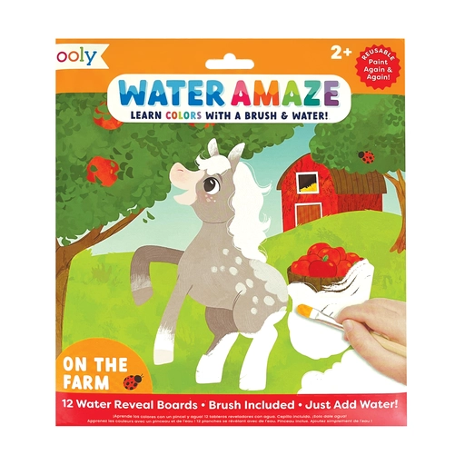 ooly Water Amaze Water Reveal Boards - On the Farm