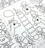 ooly Undercover Art Hidden Patterns Coloring- Unicorn Friends