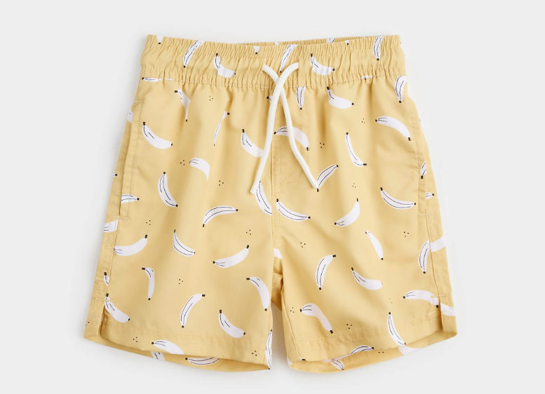 Petit Lem Petit Lem Banana Swim Shorts