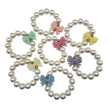 Bottleblond Jewels Pearl Bow Bracelet