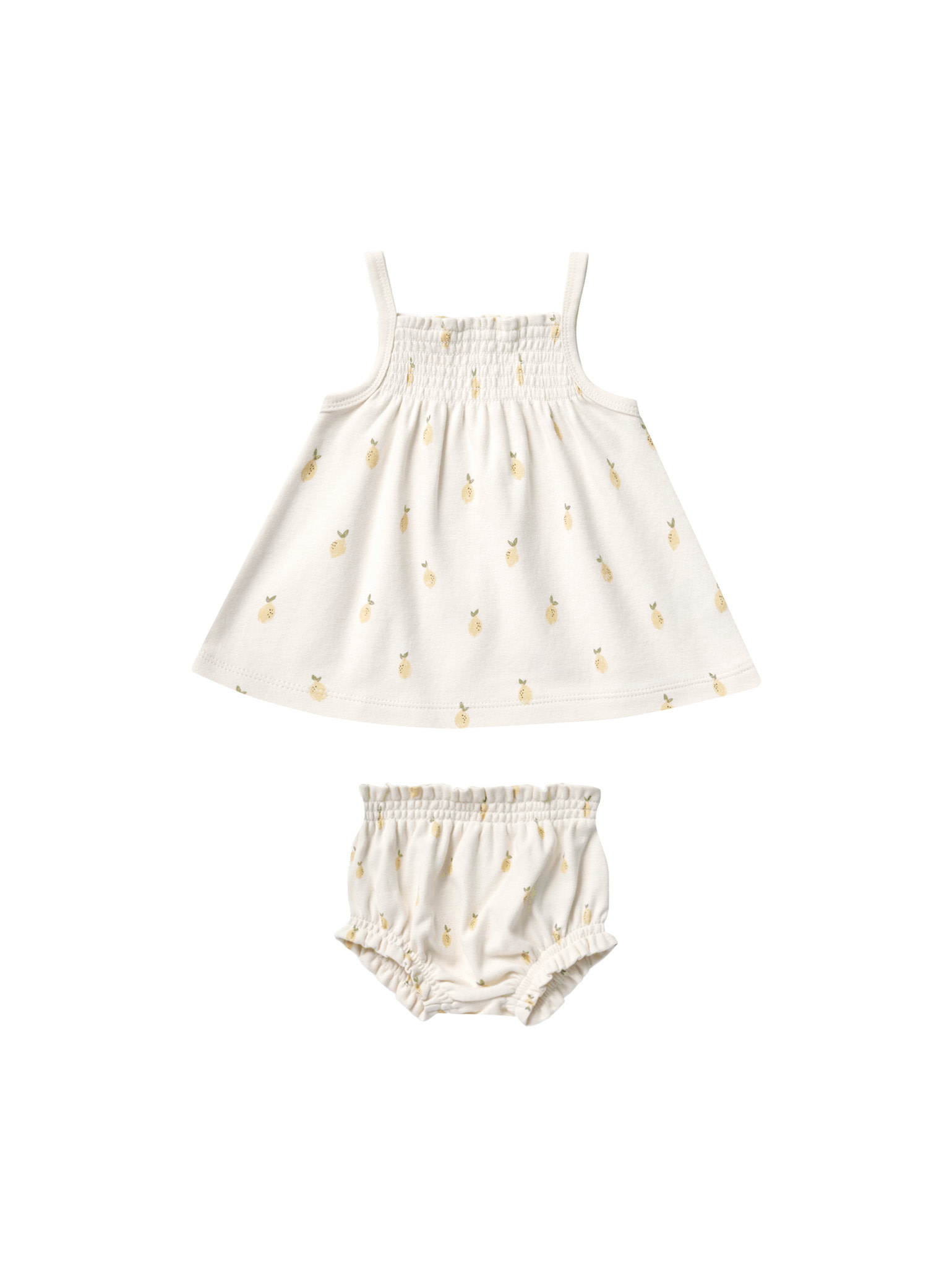 Quincy Mae Quincy Mae Smocked Tank & Bloomer Set
