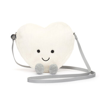 JellyCat JellyCat Amuseables Cream Heart Bag