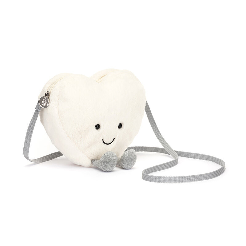 JellyCat JellyCat Amuseables Cream Heart Bag