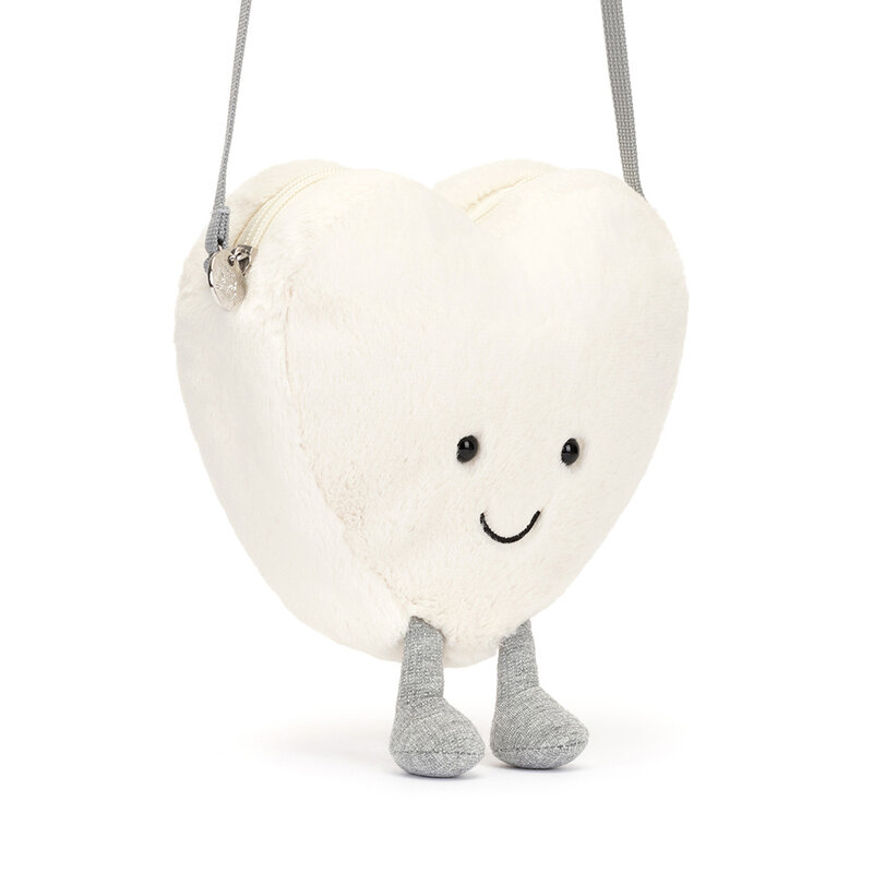 JellyCat JellyCat Amuseables Cream Heart Bag