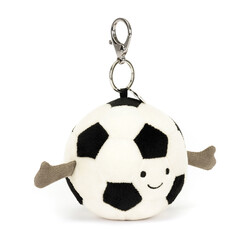 JellyCat JellyCat Amuseables Sports Soccer Bag Charm
