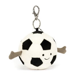 JellyCat JellyCat Amuseables Sports Soccer Bag Charm