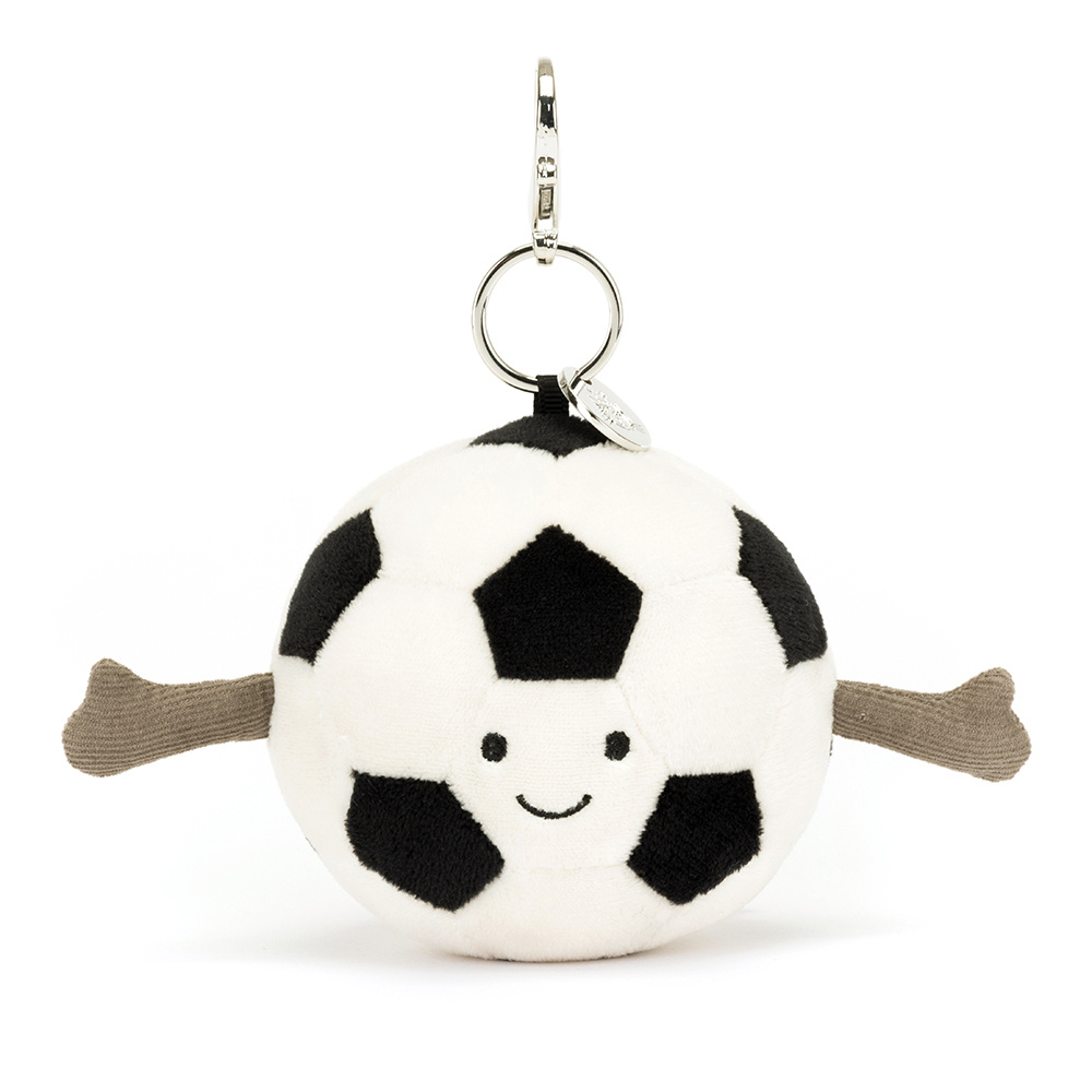 JellyCat JellyCat Amuseables Sports Soccer Bag Charm