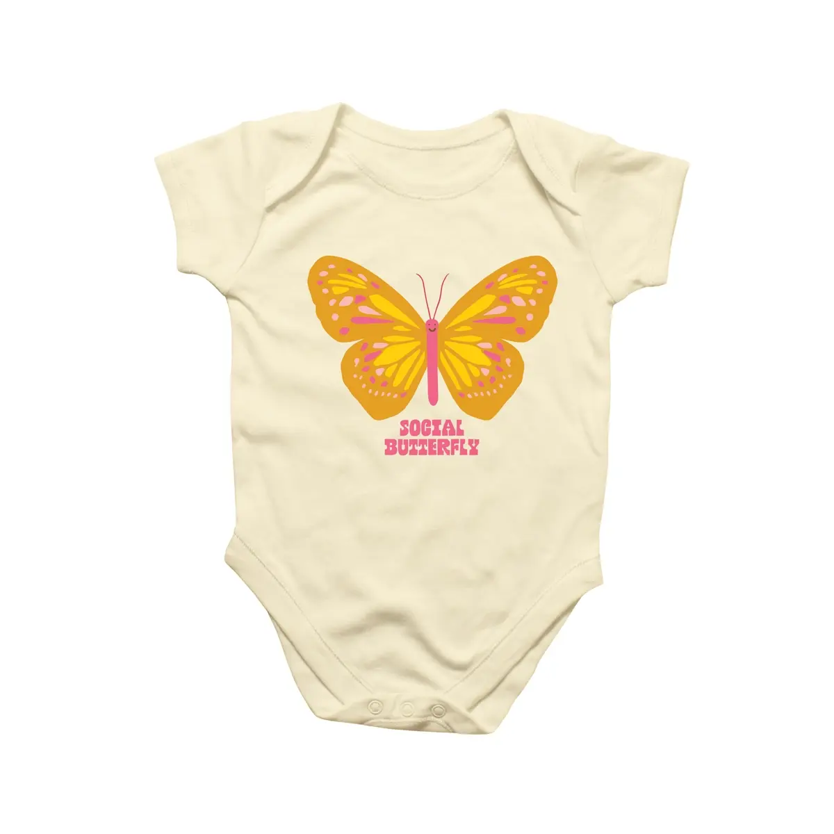 Social Butterfly - Baby Onesie