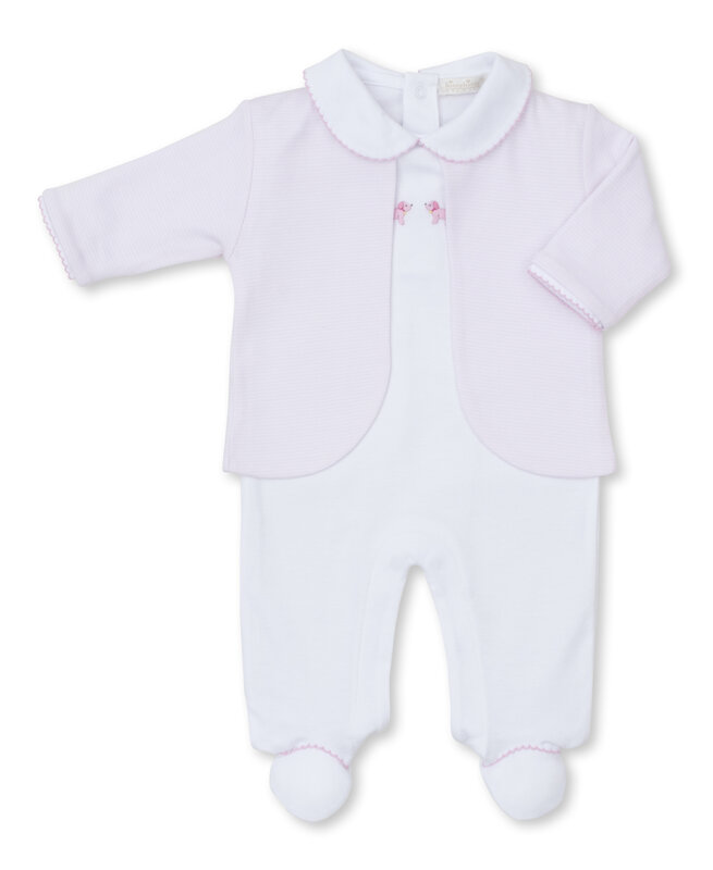 kissy kissy Kissy Kissy Premier Puppies Footie with Jacket Set