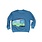 Sidetrack Sidetrack Boston MBTA Green Line Trolley Applique Sweatshirt